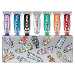 Marvis 7 Days of Flavor Limited Artist Edition Box, 7 tubes 25ml/1.3oz each