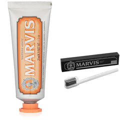 Marvis TSA Approved Ginger Mint Toothpaste, 1.3 oz & Soft Toothbrush