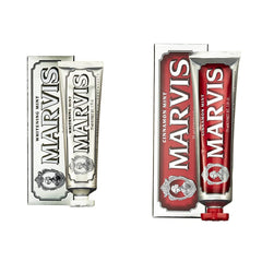 Marvis Whitening Mint and Cinnamon Mint Toothpaste Set, 3.8 oz